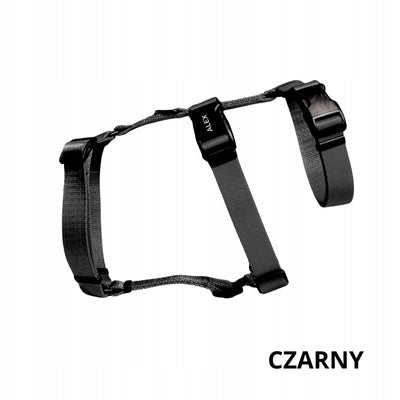 Anti-escape harness for fearful dog S/M with ADDRESS CARD on buckle -DRAPULA Brand Drapula
