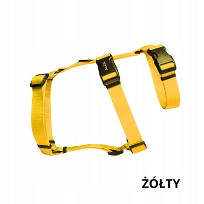Anti-escape harness for fearful dog S/M with ADDRESS CARD on buckle -DRAPULA Size S/M