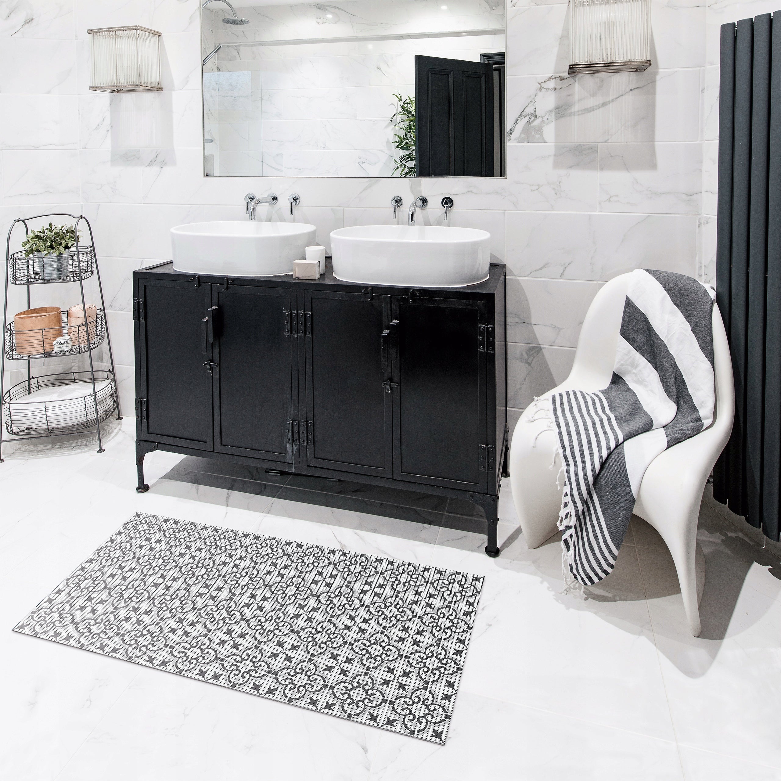 Anti-slip Rug Soft Floor Mat For Kitchen Bathroom Hallway Manufacturer code MA071-065-0300S