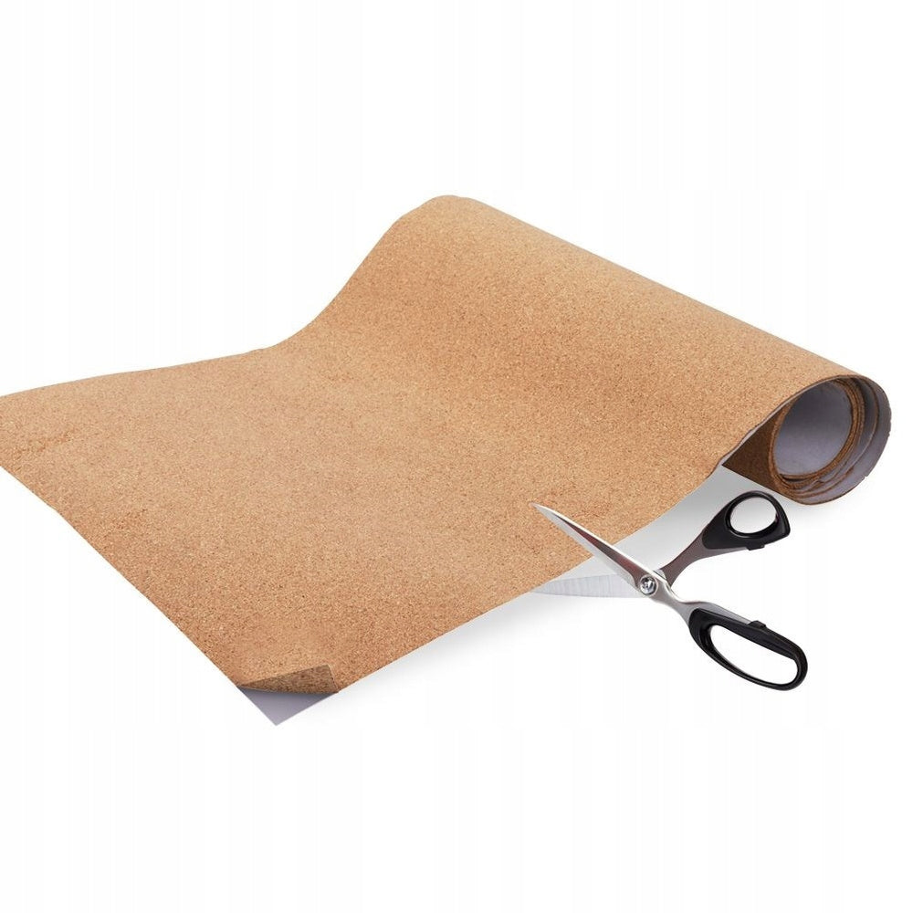 Anti-slip cork self-adhesive mat for cabinet drawer 120x30,5 cm