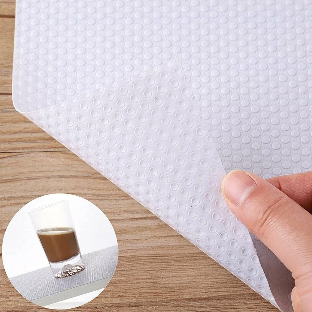 Anti-slip mat for drawers thick protective 600x50 cm pad white Length 600 cm