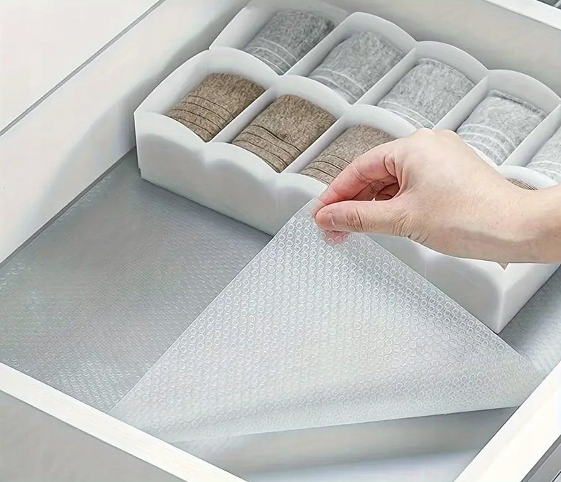 Anti-slip mat for lower cabinet drawers transparent 50x300cm