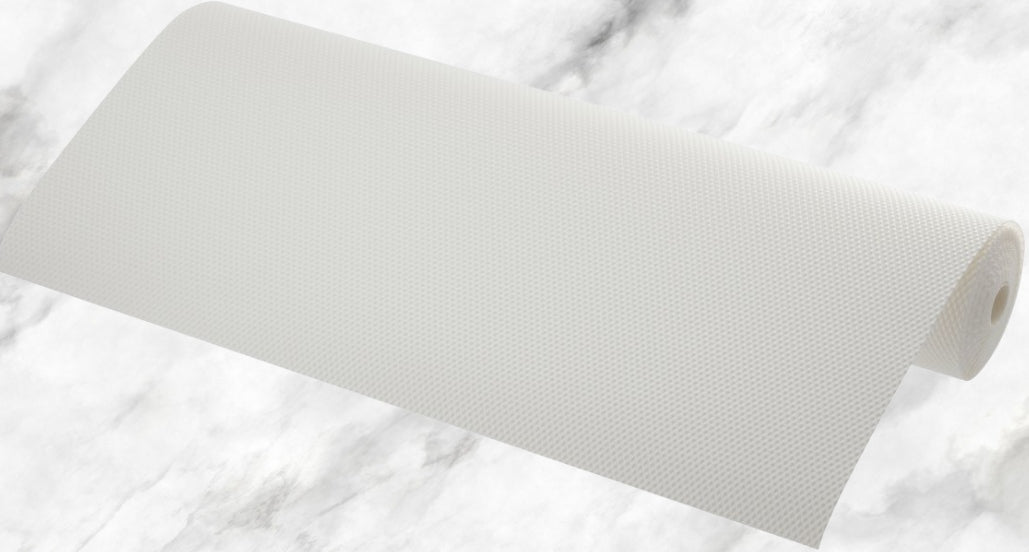 Anti-slip mat, white, 5 m, for cabinets and drawers Packaging status original