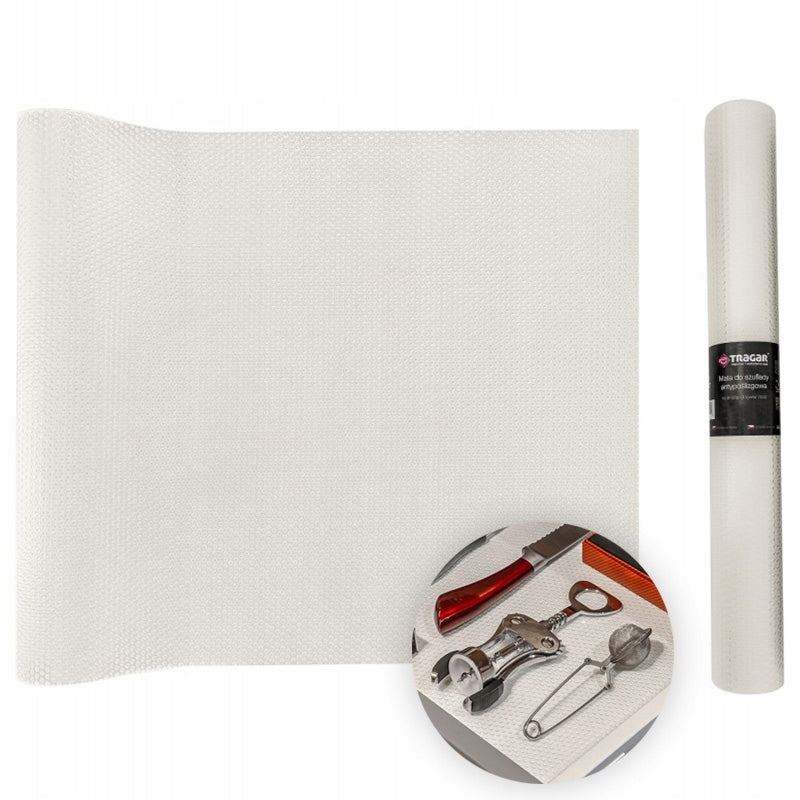 Anti-slip protective mat for cabinet drawers 45x100CM Cream