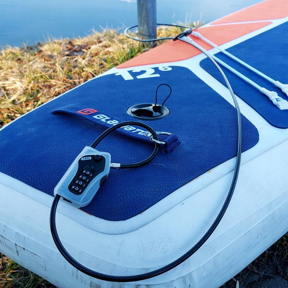 Anti-theft cable for SUP board Abus cipher 205 cm Weight 200 g