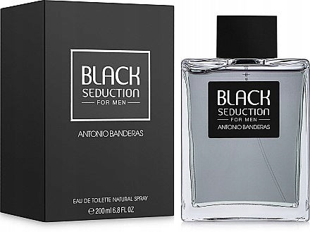 Antonio Banderas Seduction In Black 200ml Men's Perfume Eau De Toilette