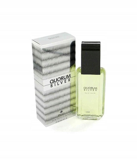 Antonio Puig Quorum Silver Eau De Toilette 100 ml Packaging status original