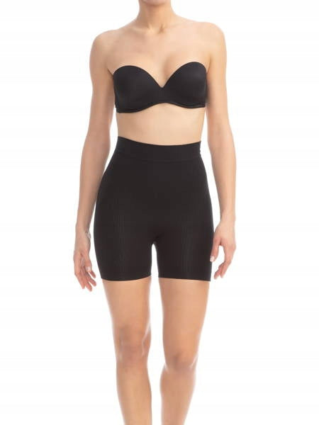 Damenunterwäsche Farmacell, lange Hose – Mini-Shorts, schwarze Farbe