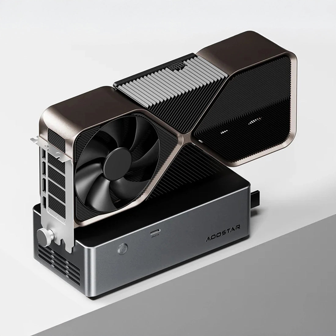 Aoostar PCIe 4.0x4 OCuLink 3x 8-pin GPU Graphics Card Docking Station Manufacturer code AOOSTAR AG01 cs hmy