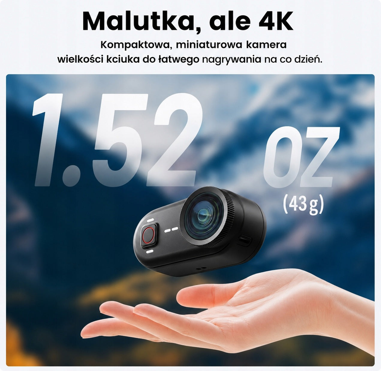 Apexcam K80 4K Waterproof Camera 1300mAh POV 64GB Manufacturer code K80