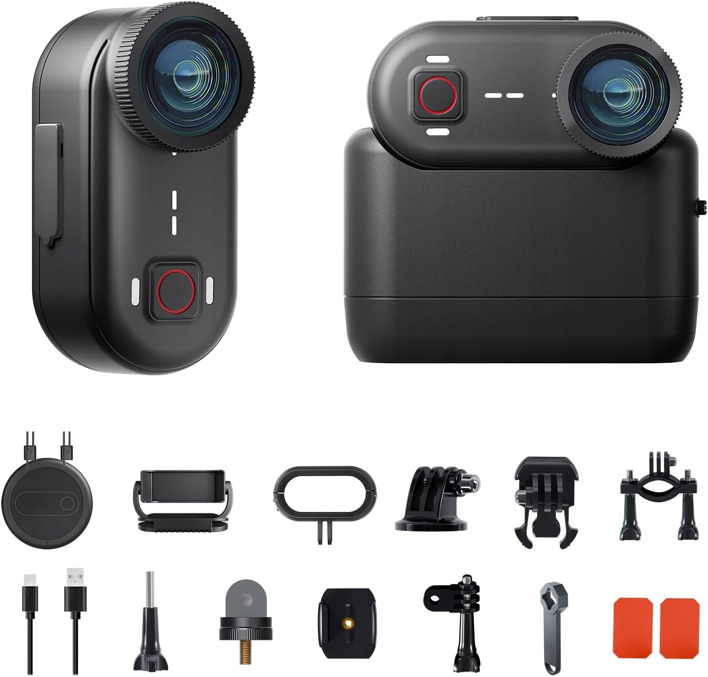 Apexcam K80 4K Waterproof Camera 1300mAh POV 64GB