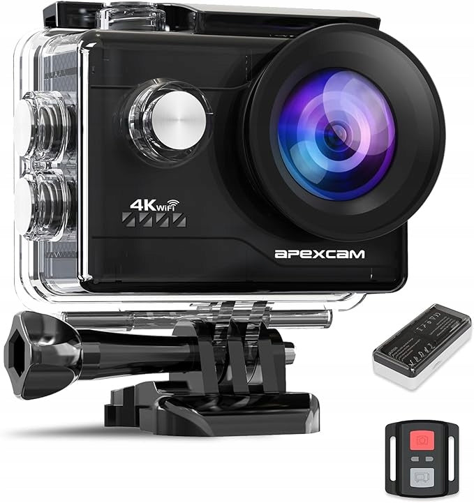 Apexcam M80AIR 4K UHD Sports Camera