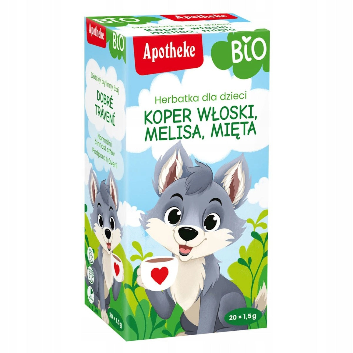 Apotheke Baby Tea Fennel Italian Melissa Mint BIO 30g (20x1,5g)