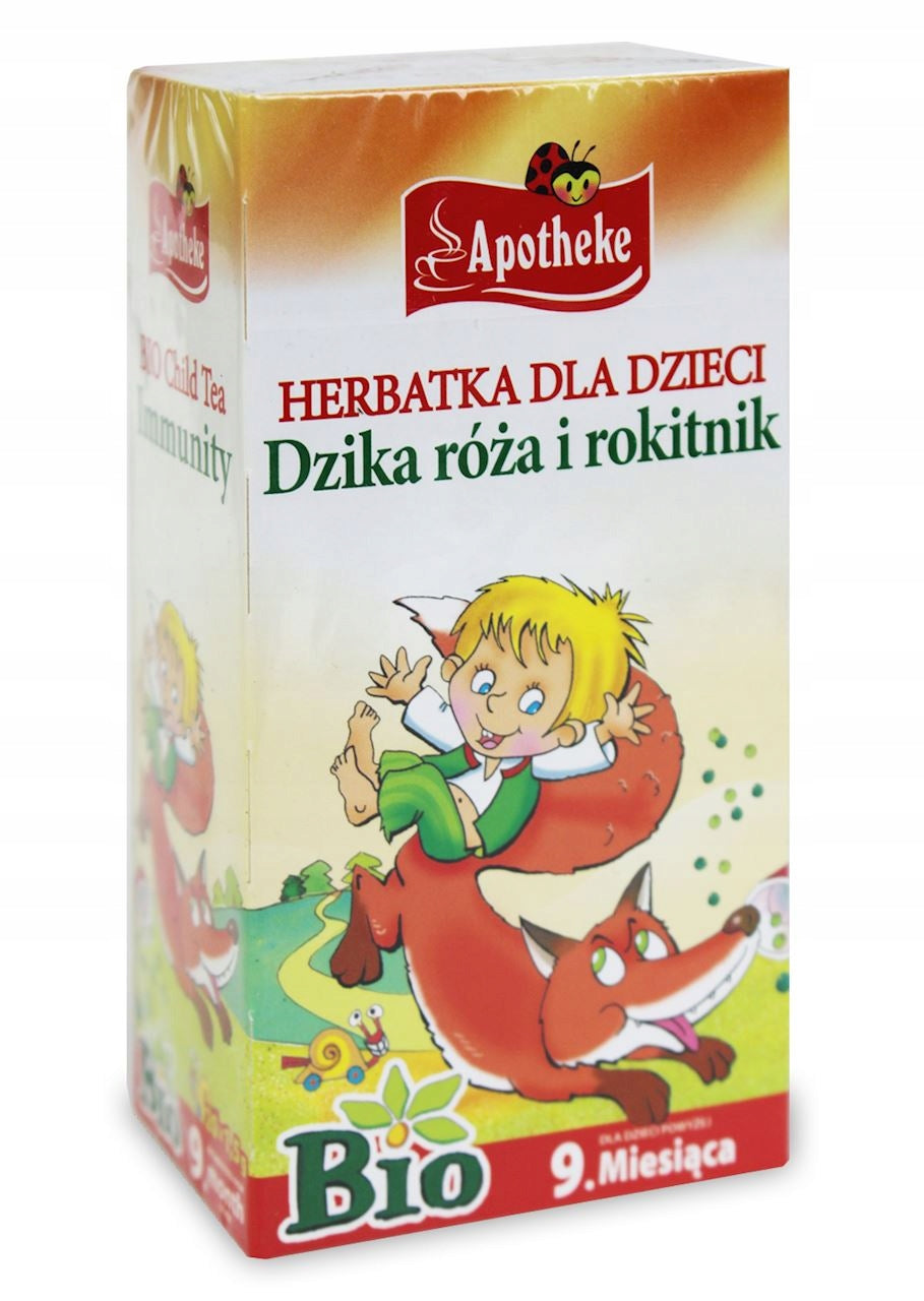 Apotheke Baby Tea Wild Rose Sea-buckthorn After 9 Months BIO 30g (20x