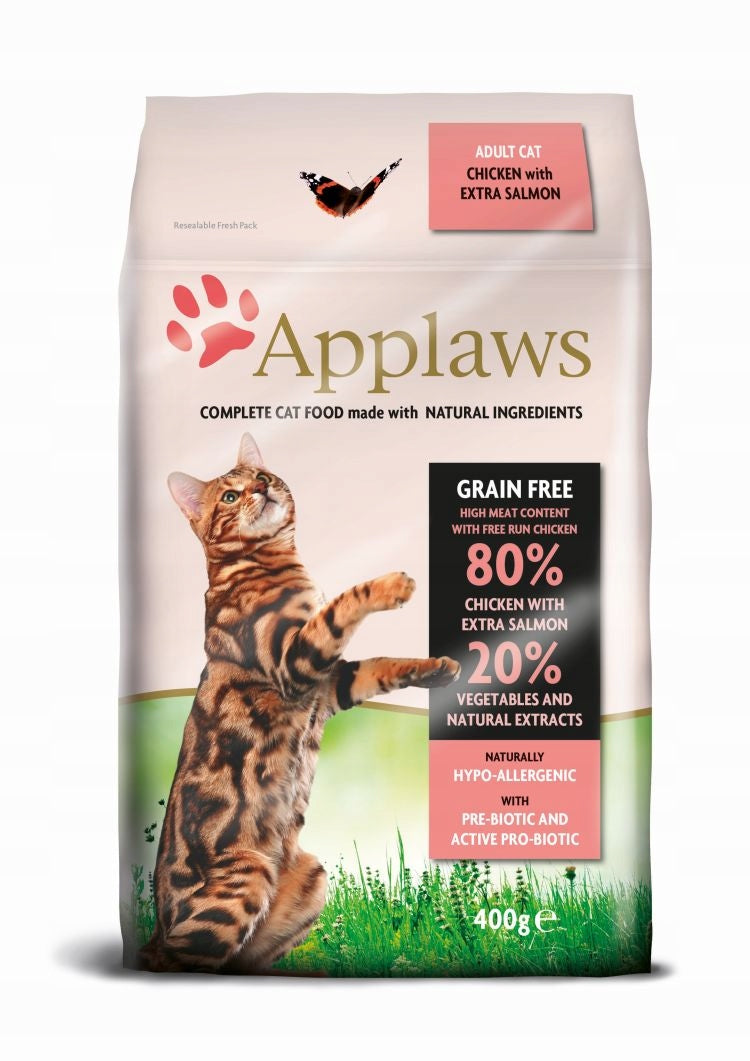 Applaws Adult Cat Dry Chicken with Salmon 400 g