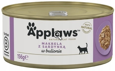 Applaws Cat wet cat food mackerel with sardine 156 g