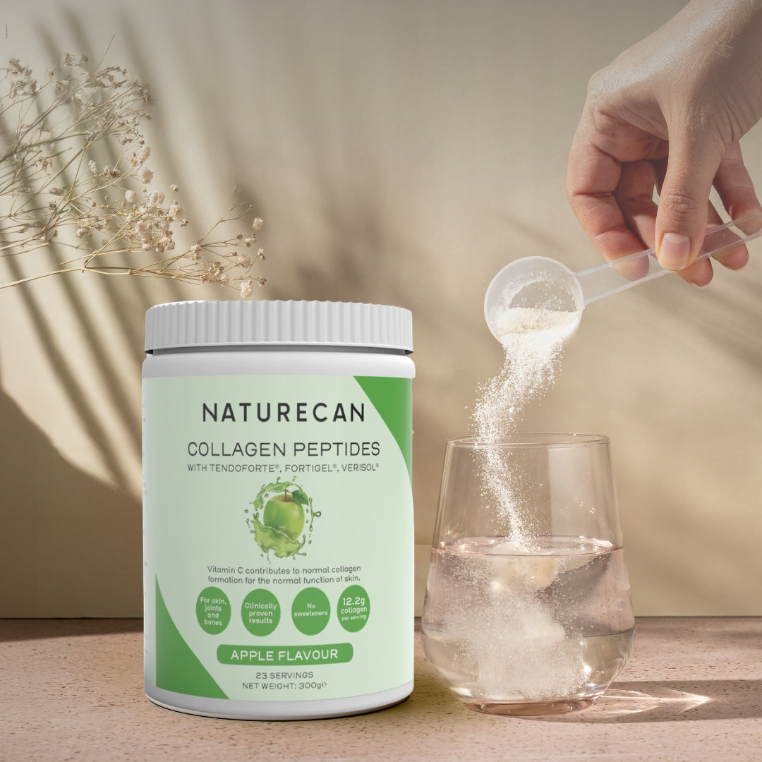 Apple 600g 12,2g per serving tested CoA Type I III Skin Joints Brand NatureCan