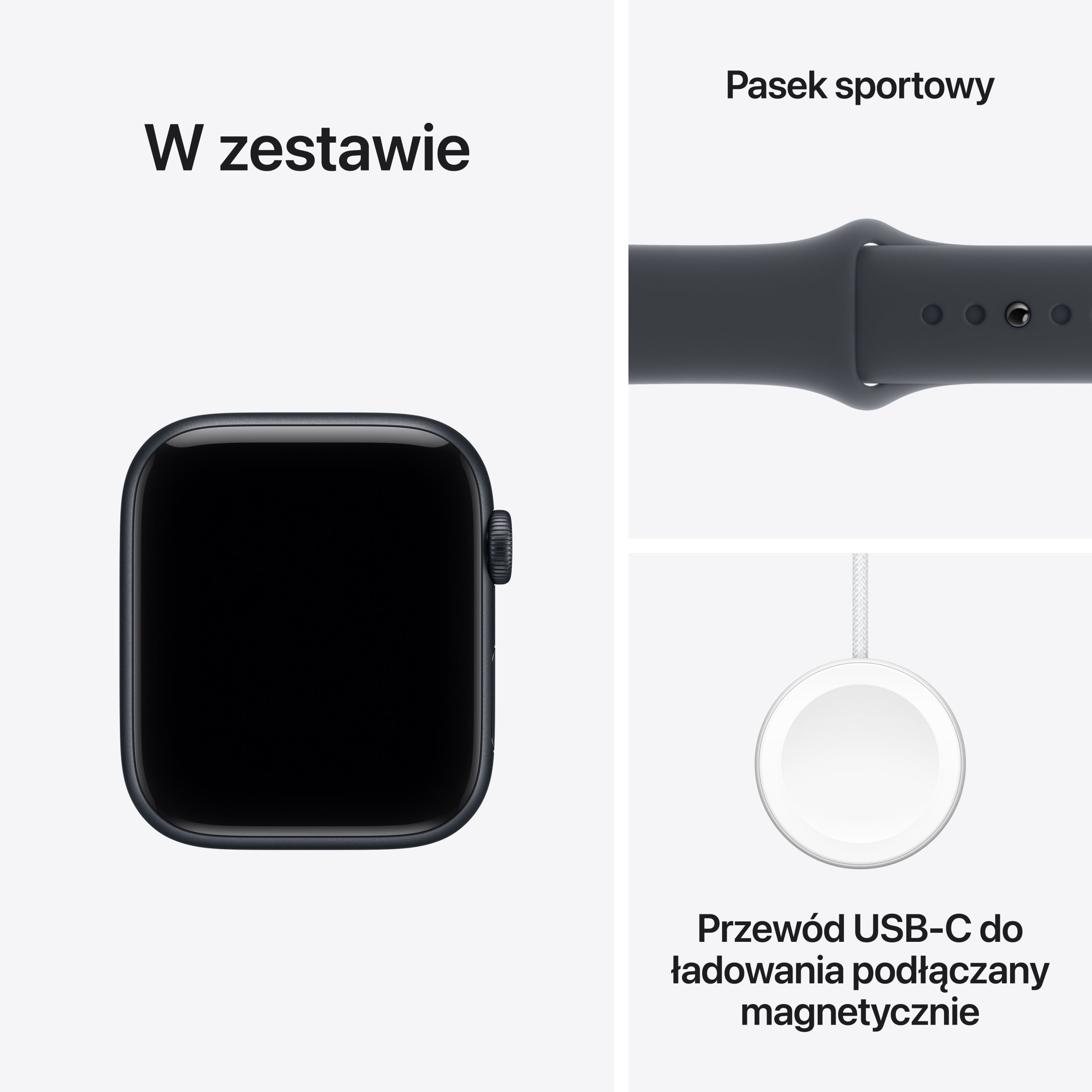 Apple Watch SE 3 GPS + Cellular 40mm Midnight Aluminum - S/M Packaging status original