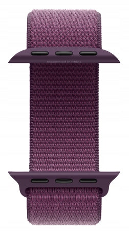Apple Watch Series 10 GPS 42mm | Rose Gold + Plum Sport Loop (S/M M/L) Color pink