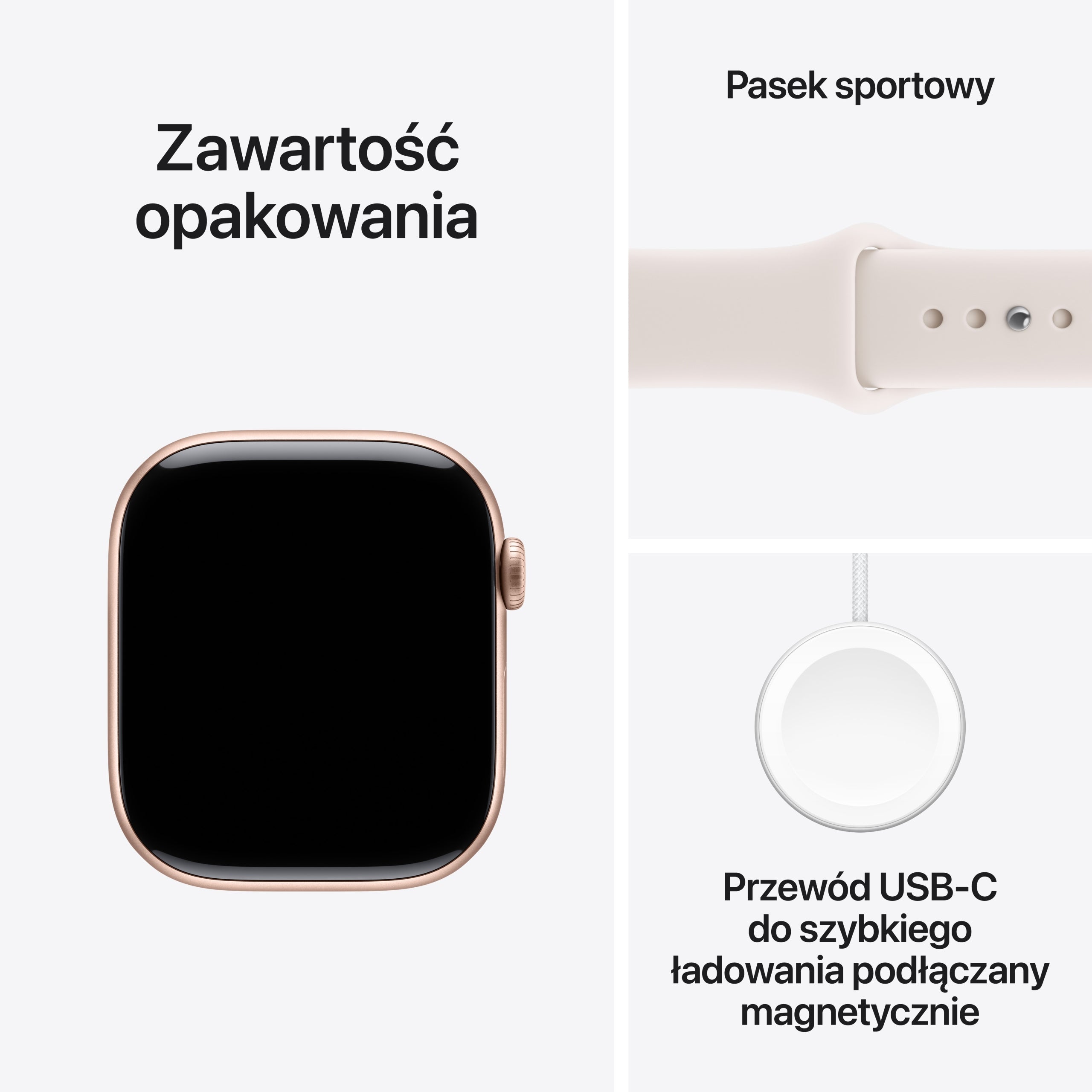 Apple Watch Series 11 GPS + Cellular 42mm Rose Gold Aluminum - S/M Packaging status original