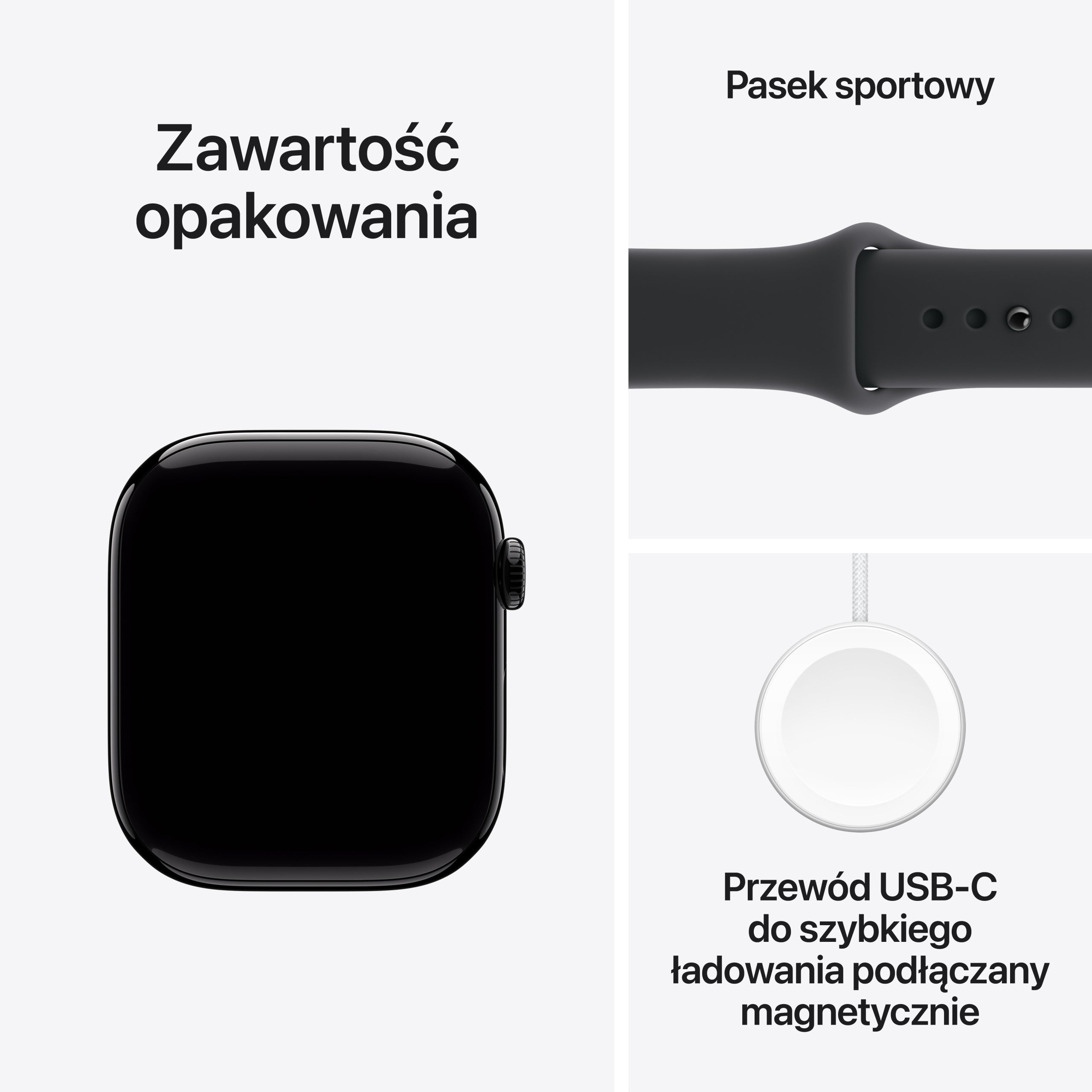 Apple Watch Series 11 GPS + Cellular 46mm Jet Black Aluminum - M/L Packaging status original