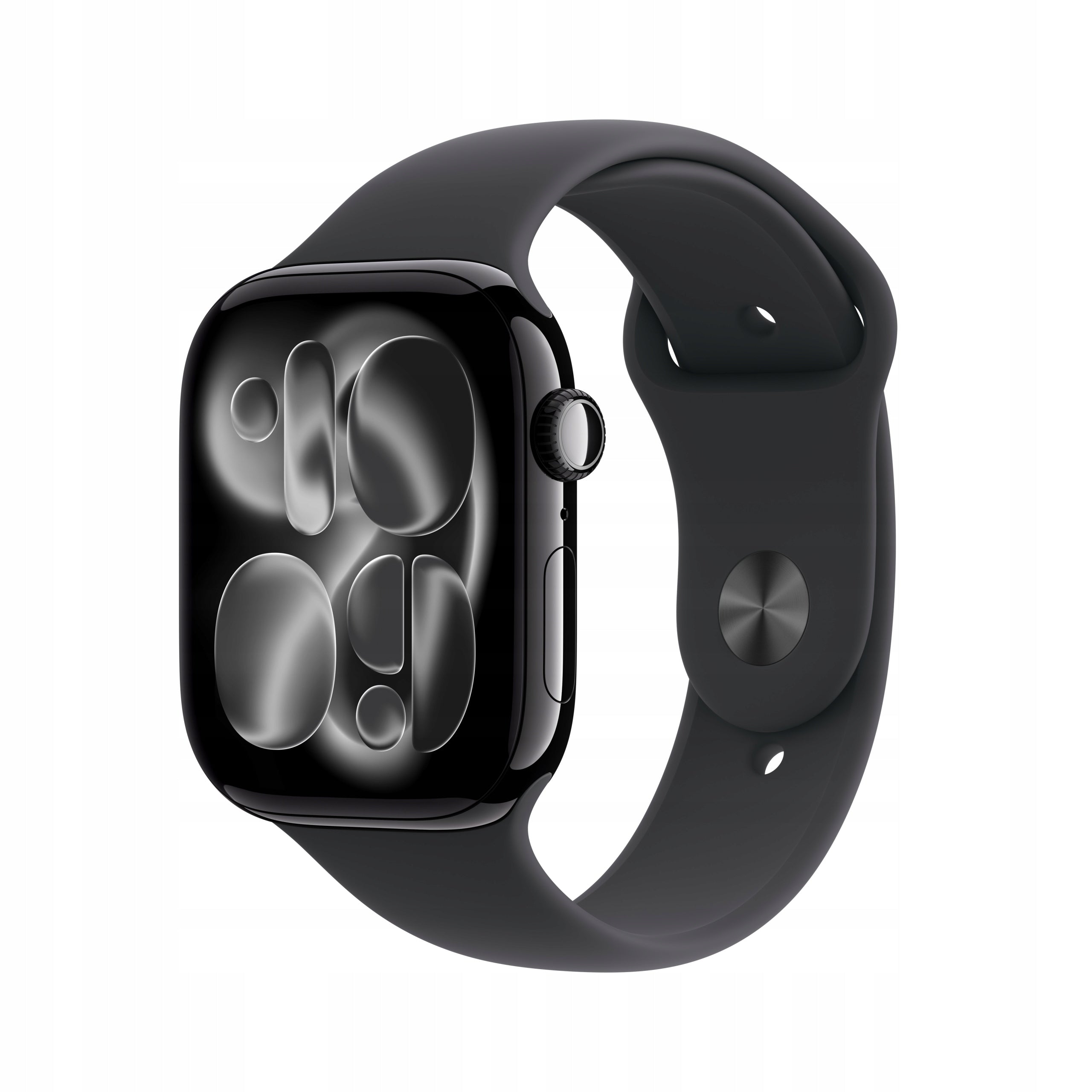 Apple Watch Series 11 GPS + Cellular 46mm Jet Black Aluminum - M/L