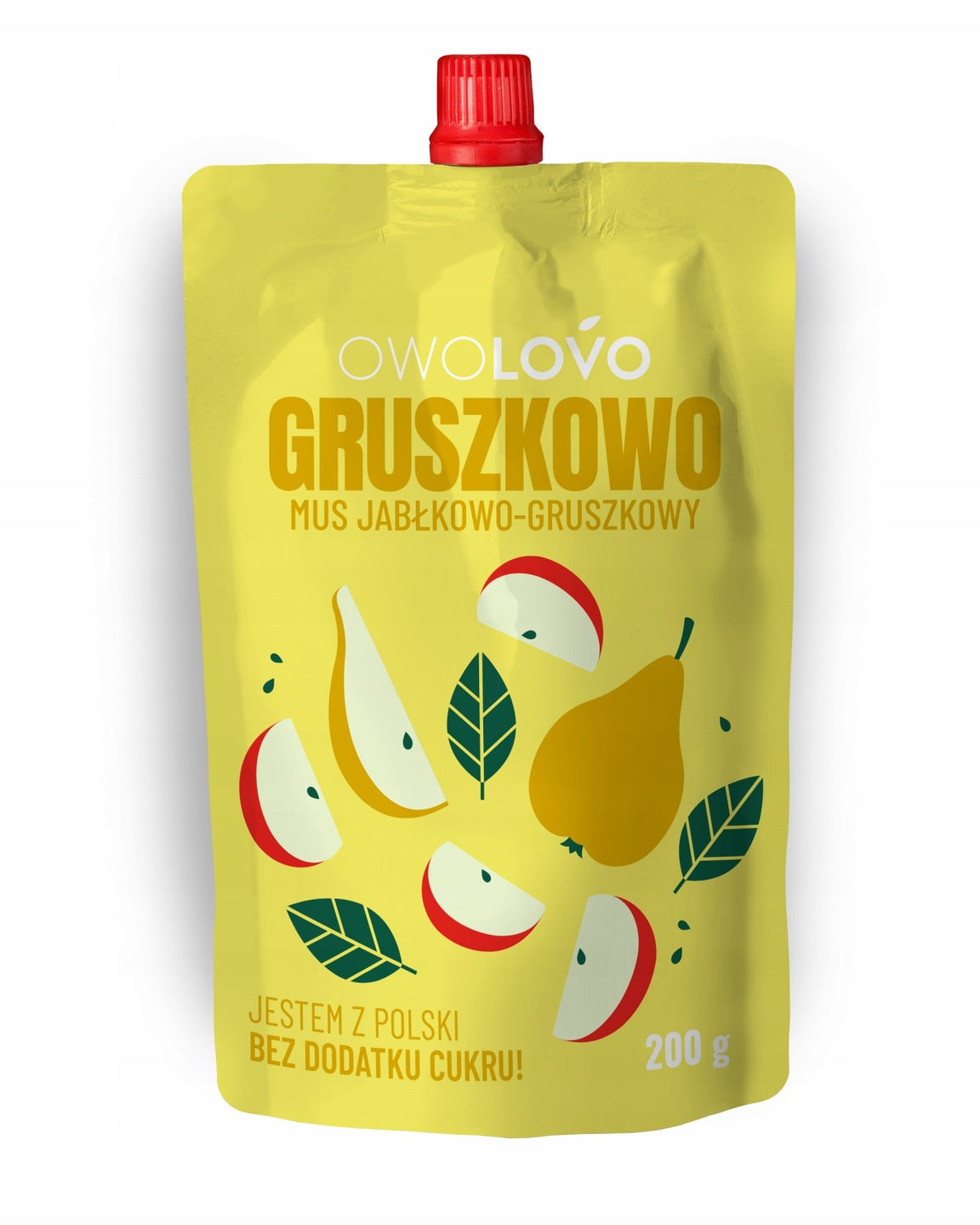 Apple and Pear Mousse 200g Owolovo