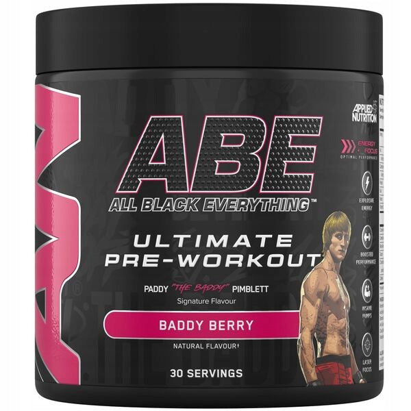 Applied Nutrition ABE All Black Everything, Baddy Berry, Powder 375g