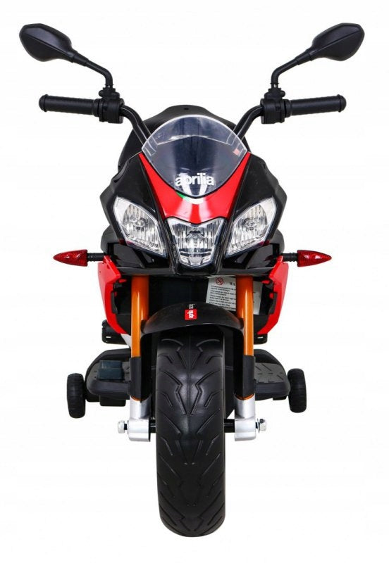Aprilia Tuono V4 Motor Battery Operated for Kids Red + MP3 Panel + Maximum speed 3 km/h