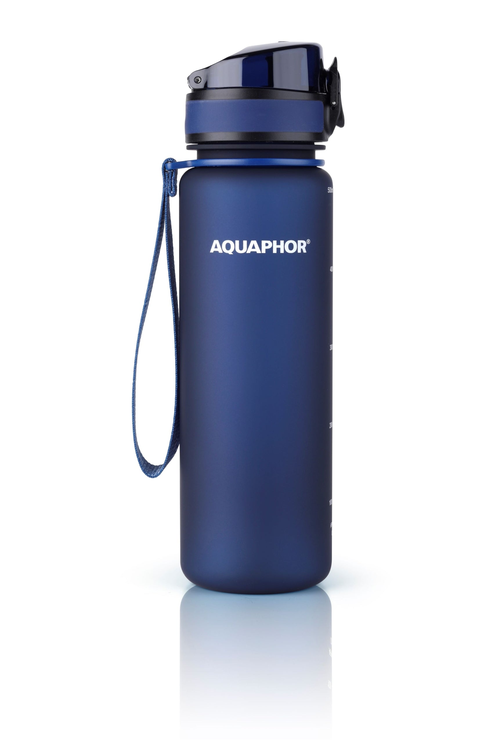 Aquaphor City filter bottle with 3 filters navy blue Manufacturer code City 3xfiltr