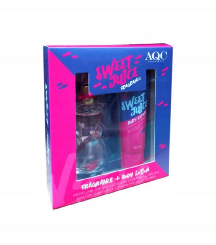 Aquarius Cosmetic sweet juice set for women EDT spray 25 ml + Deo 75 ml