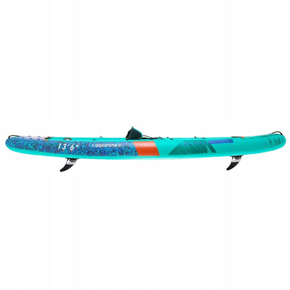 Aquatone Blast 13'6 Pumped Kayak for 2-3 People Material pneumatic