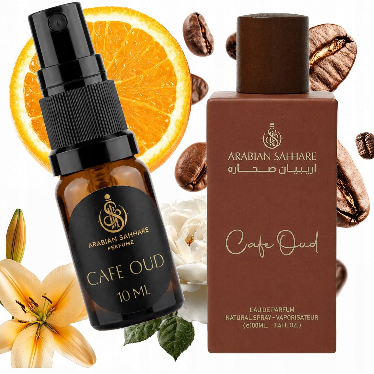 Arabian Sahhare Cafe Oud 10 ml – Arabic unisex perfume
