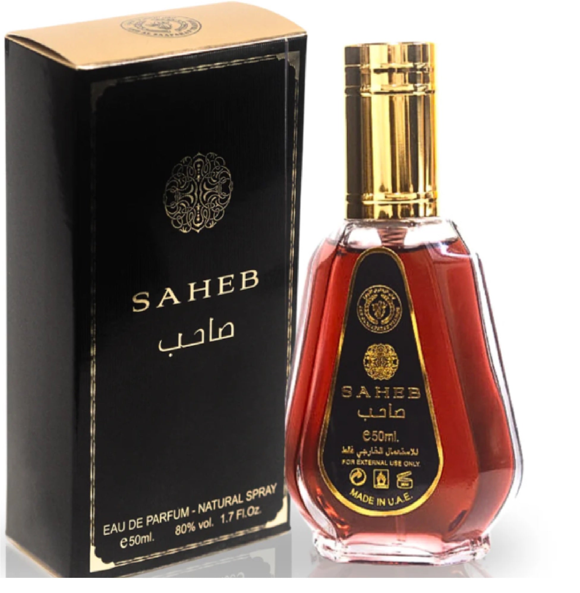 Arabic Perfume Ard Al Zaafaran Saheb EDP 50ml For Gift