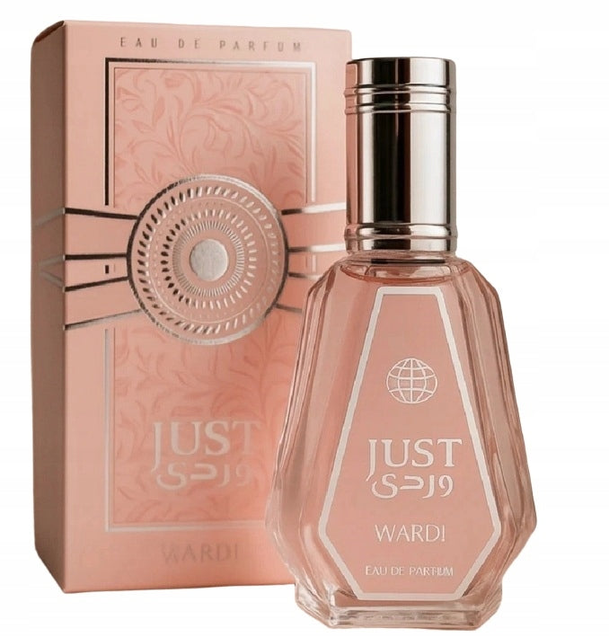 Arabic Perfume FRAGRANCE WORLD JUST WARDI 50ML Packaging status original