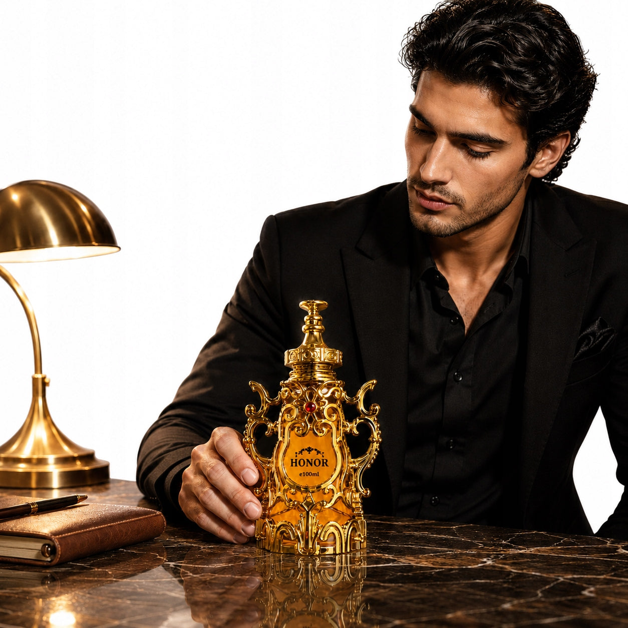 Arabic Perfume for Men – Oud Amber Leather Fragrance, Oriental Perfume Brand no brand
