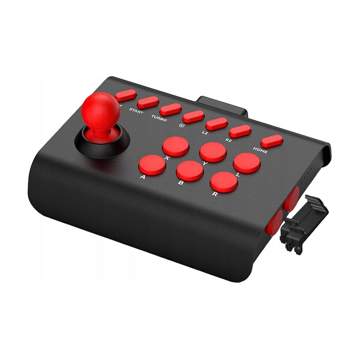 Arcade Rocker Game Joystick Gamepad Black Red Manufacturer no brand