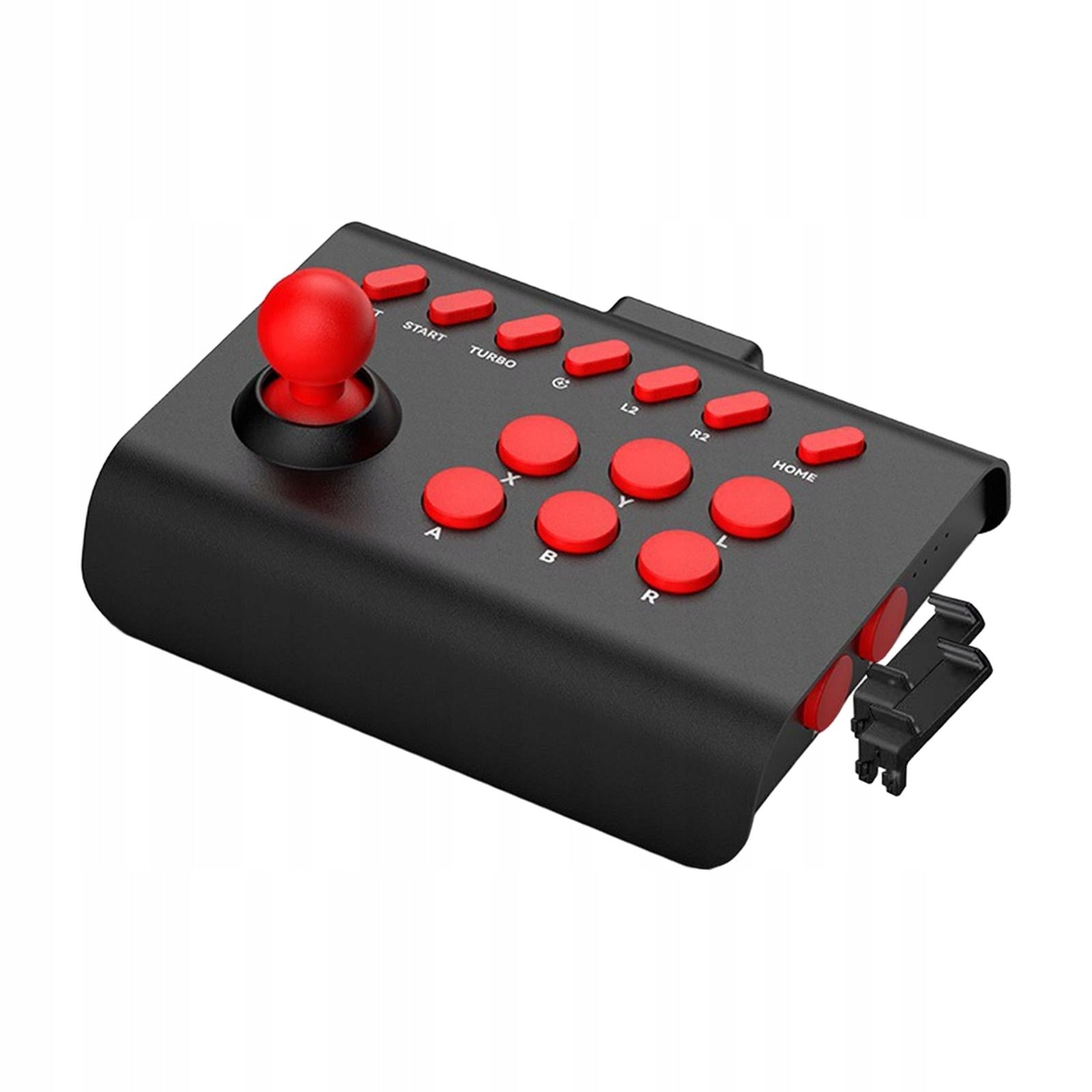 Arcade Rocker Game Joystick Gamepad Black Red