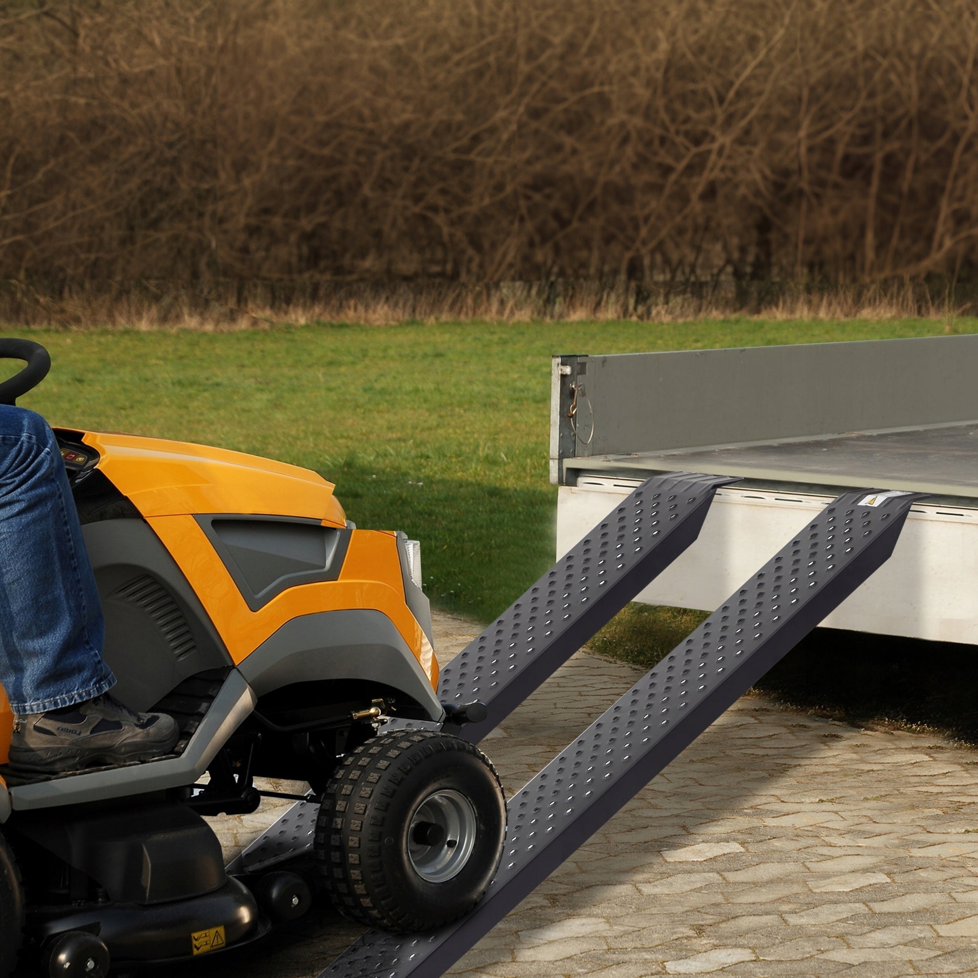 Arebos - 2 x Access Ramps | Anthracite Manufacturer code AR-HE-ARA
