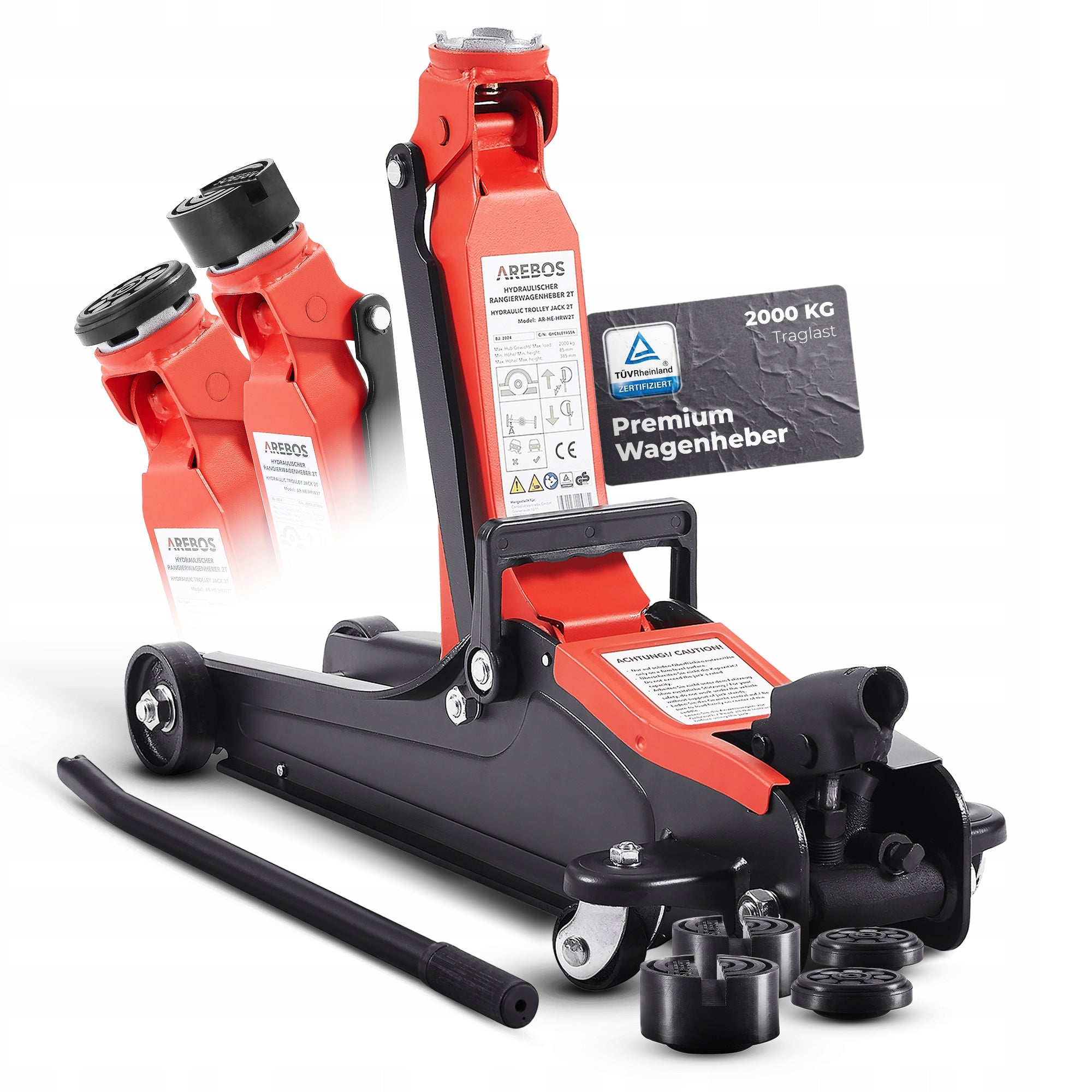 Arebos - Hydraulic manoeuvring lift | 2T