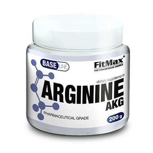 Arginine AKG FITMAX 200g Powder Muscle Pump Without Sugar 80 Servings