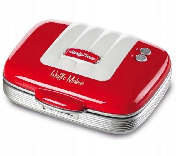 Ariete Waffle Maker 1973/00 Partytime 2 Waffles 700W Red