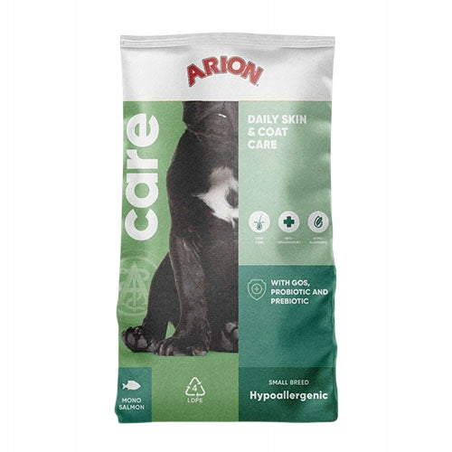 Arion Care Hypoallergenic Adult Small Salmon Dry Dog Food 2 kg Packaging status original