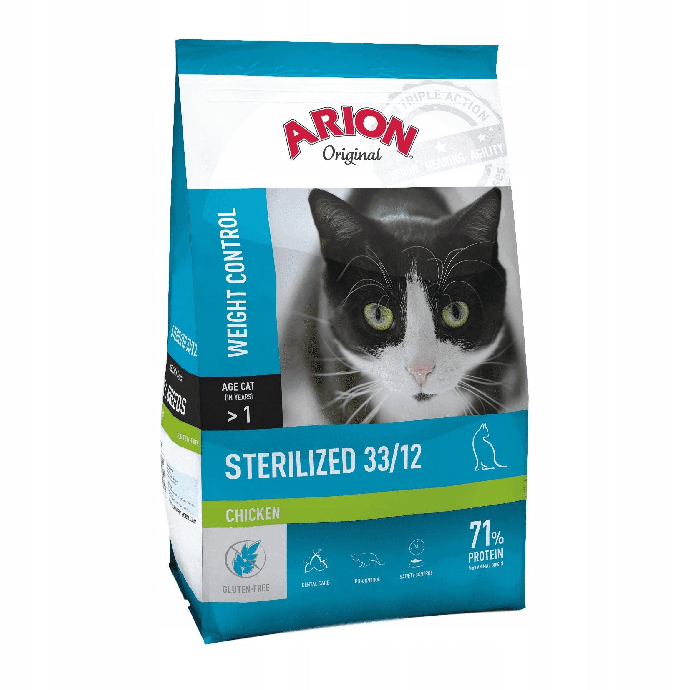 Arion Original Cat Sterilized Chicken Dry Cat Food 2kg