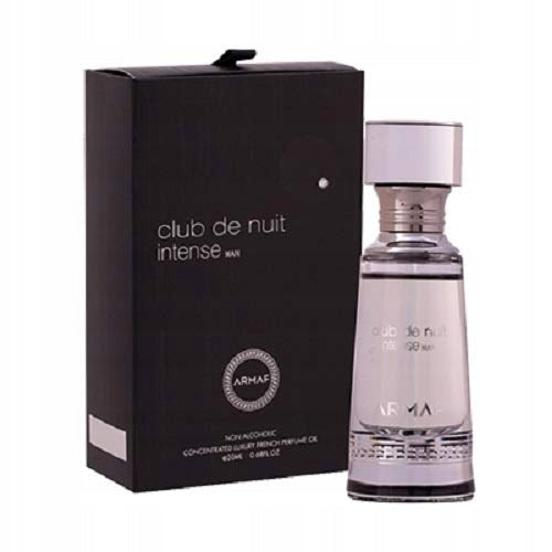 Armaf Club De Nuit Intense Man Perfumed Oil 20 ml for Men Brand Armaf
