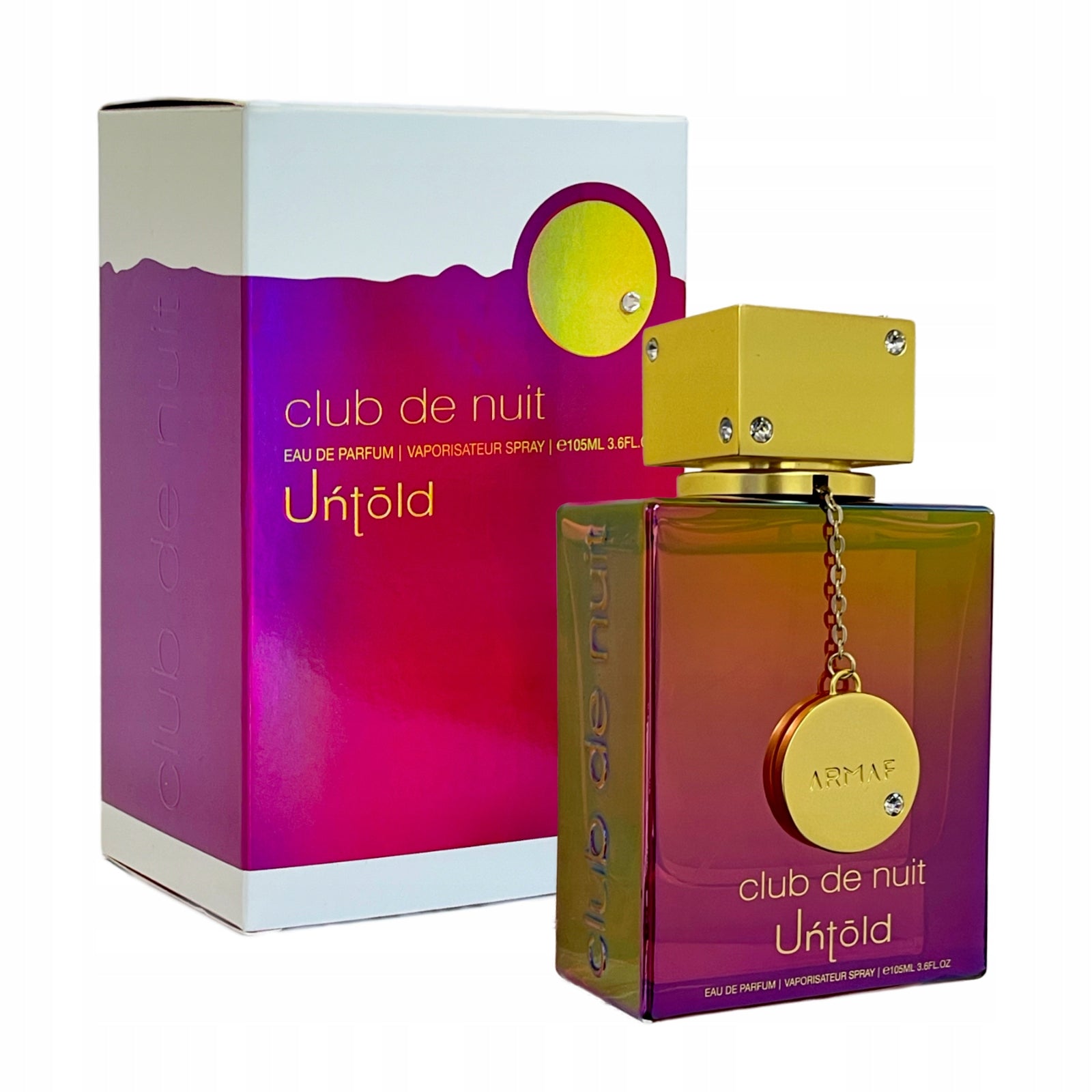 Armaf Club de Nuit Untold 105 ml Eau de Parfum unisex EDP Packaging status original