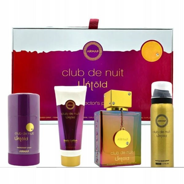 Armaf Club de Nuit Untold EDP 105 ml + Bodyspray 50 ml + DST 75 g + BL 100