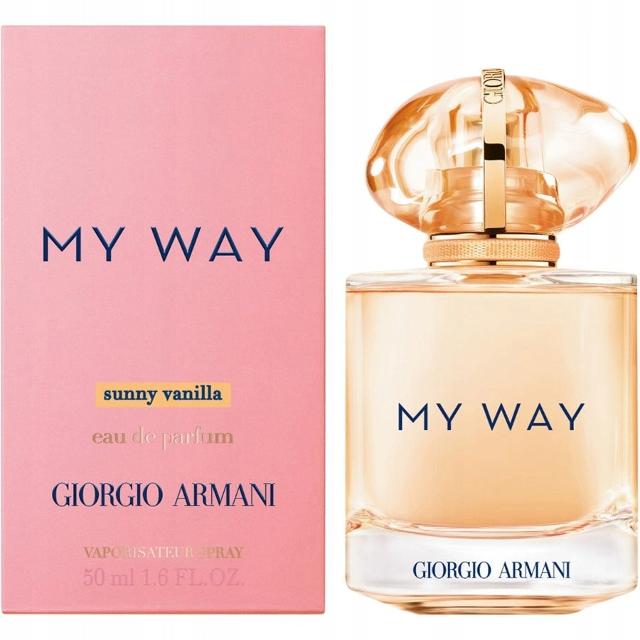 Armani My Way Sunny Vanilla 50ml Eau de Parfum for women Packaging status original