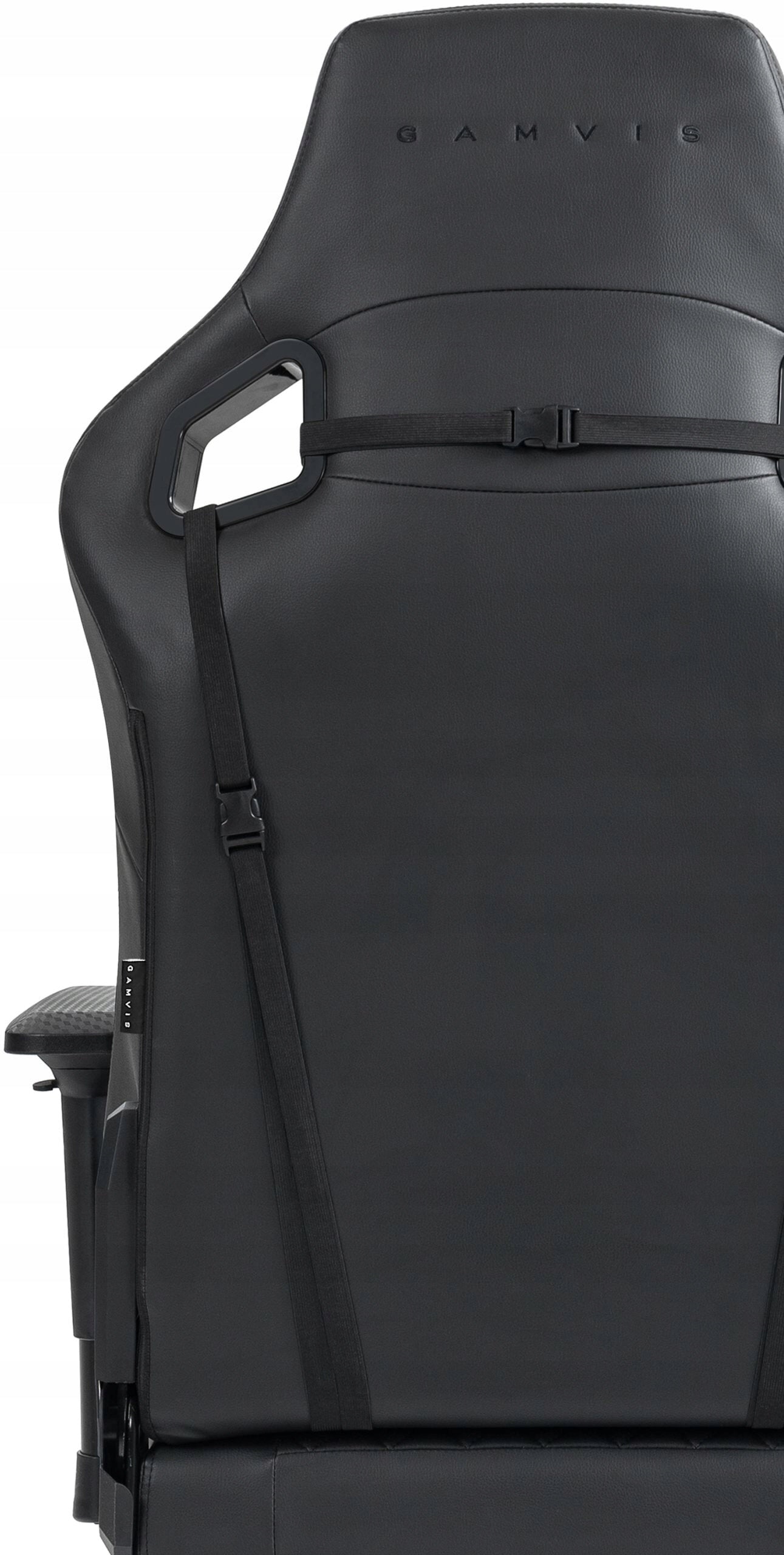Armchair GAMVIS Elite 2.0 Pro XXL Black (white elements) Product weight with unit packaging 30 kg