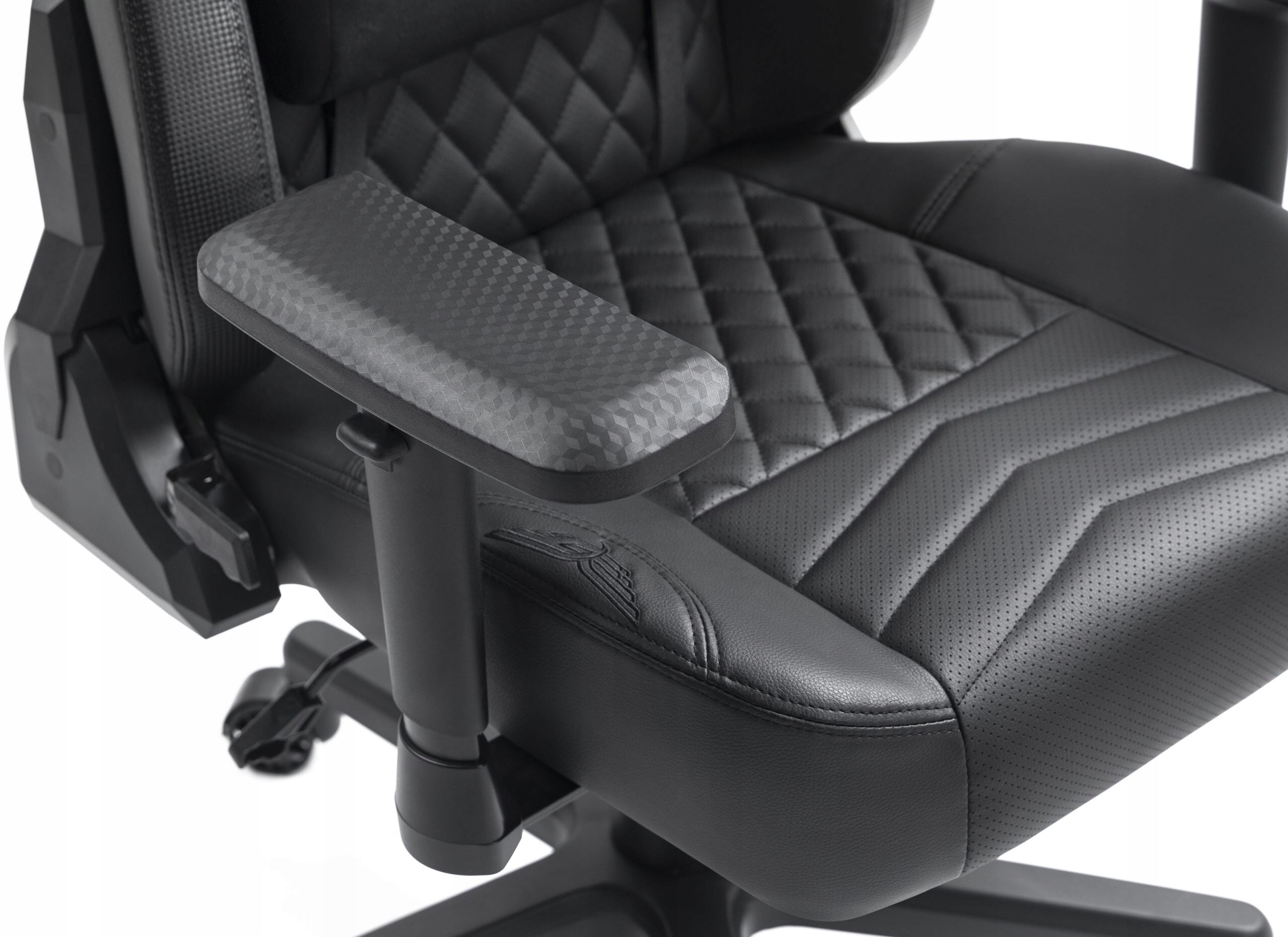 Armchair GAMVIS Elite 2.0 XL Basic Black Upholstery material faux leather